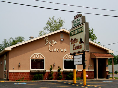 Outdoor View of Bella Cucina