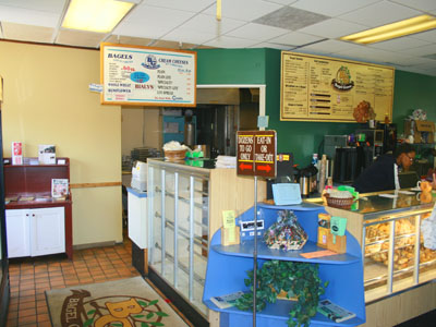 Counter Inside The Bagel Grove