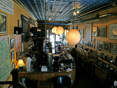 Inside Cafe Domenico's